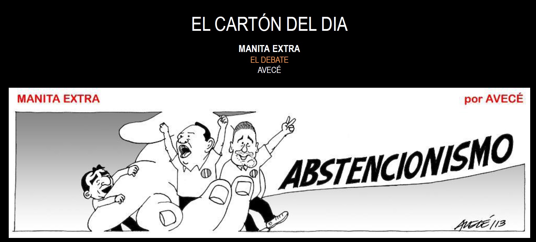 carton abstencionismo