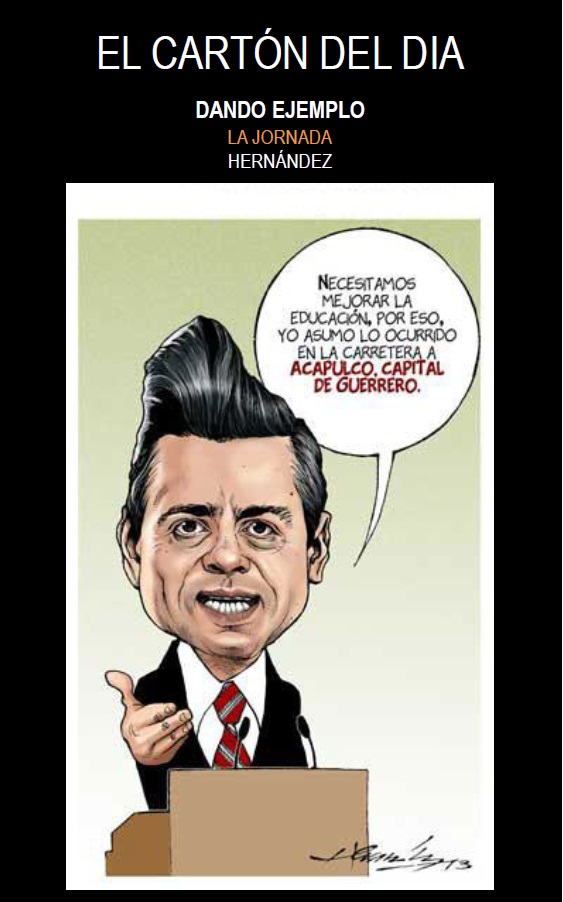 carton dando ejemplo