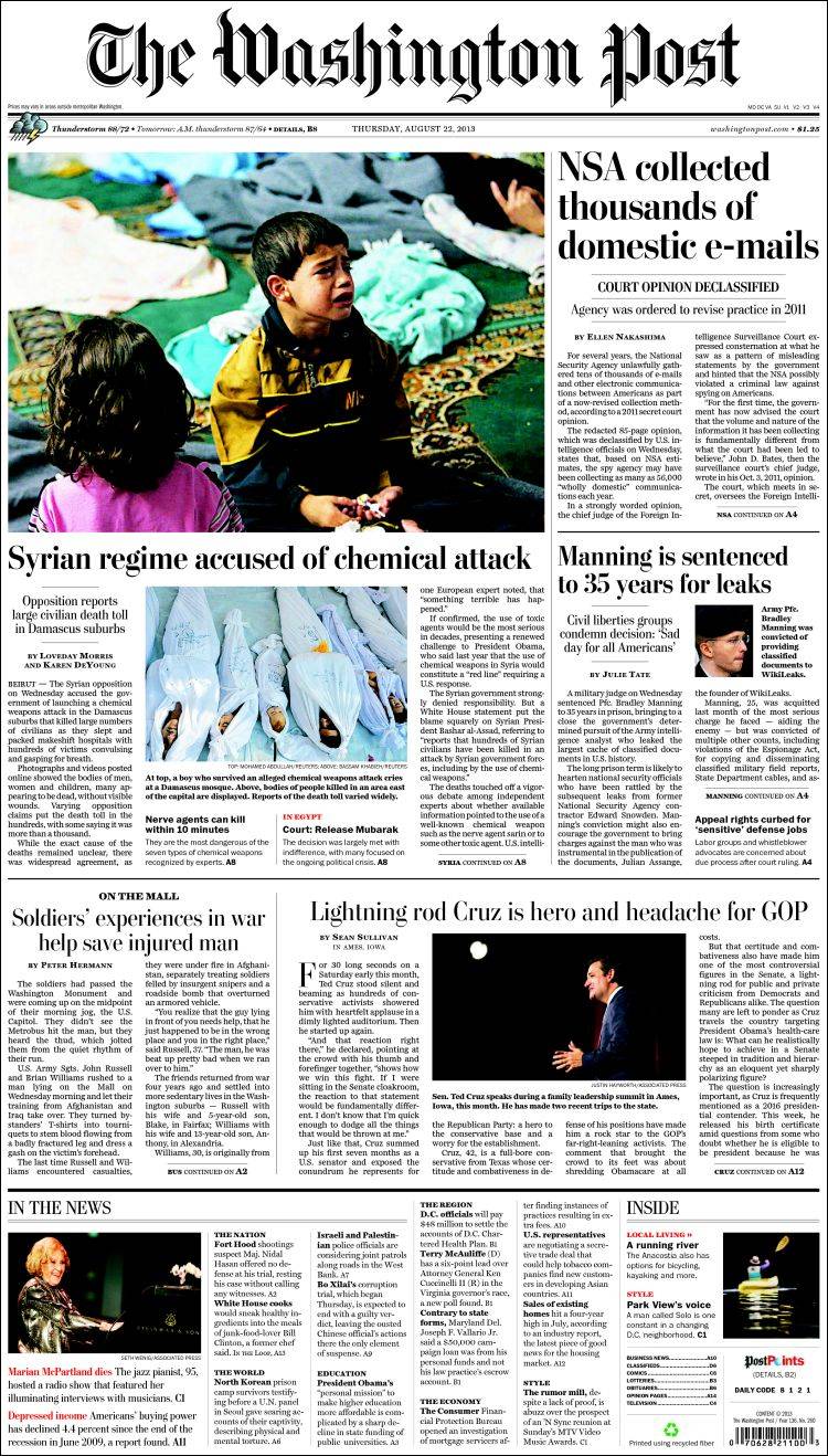 washington post130822